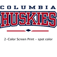 Images of screen printed logos